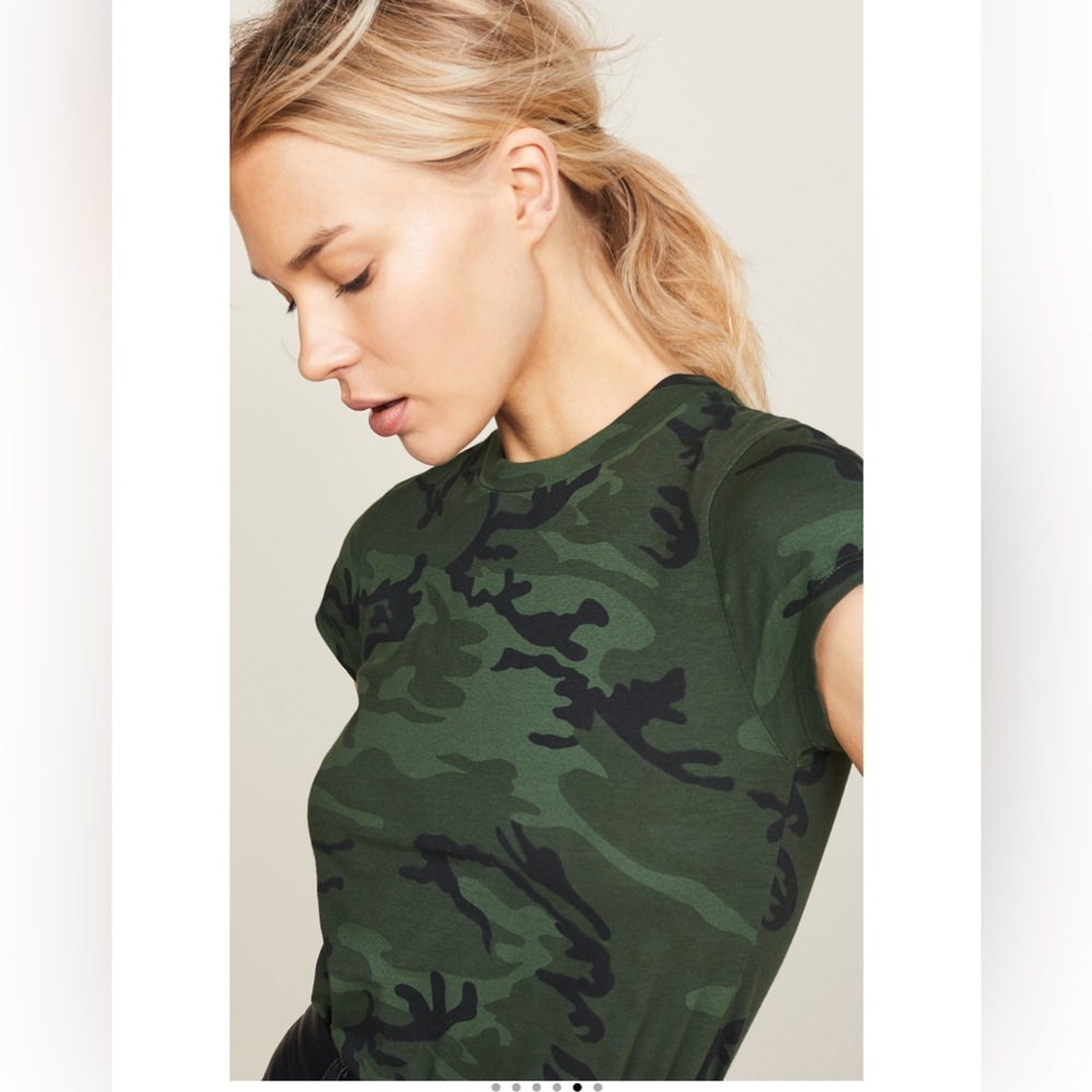 Pam & Gela Camo Basic Tee